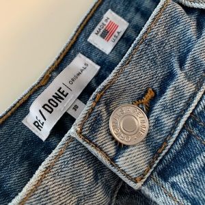 Re/Done originals high rise loose jeans